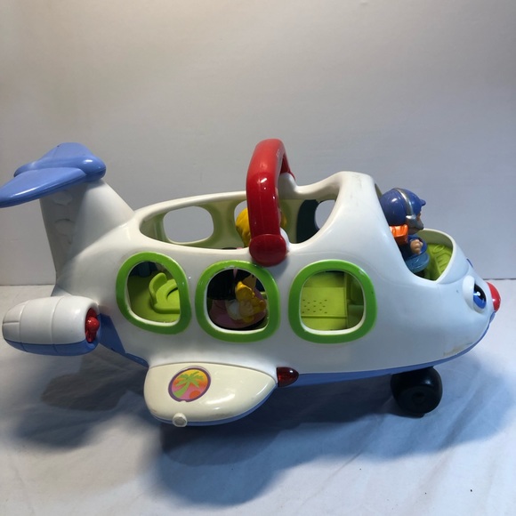 Fisher Price Little People Jet makes sounds Tested with 3 figures - Picture 3 of 12